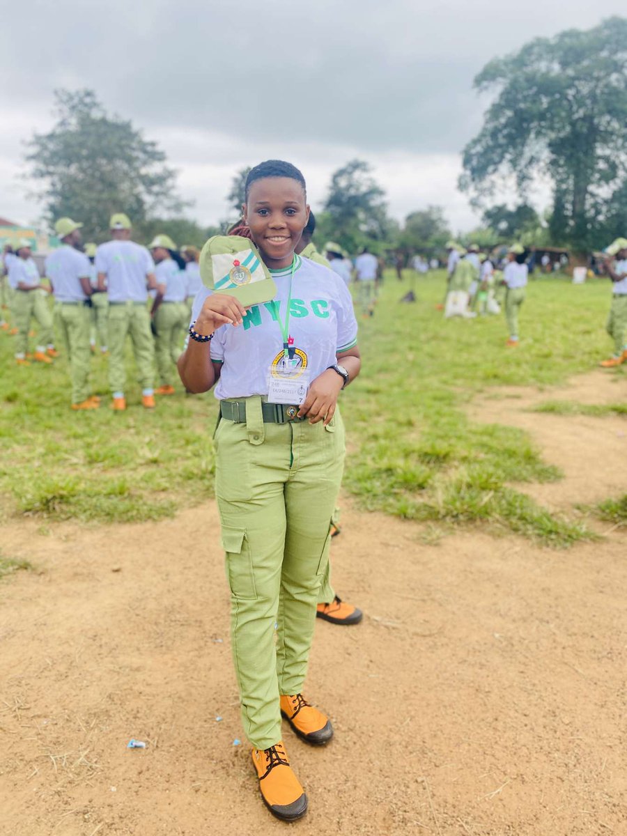 Joycalebbrown's tweet image. Obeying the Clarion Call..
Kopa wee...

#EkitiCorper #jcbrown #NYSC
