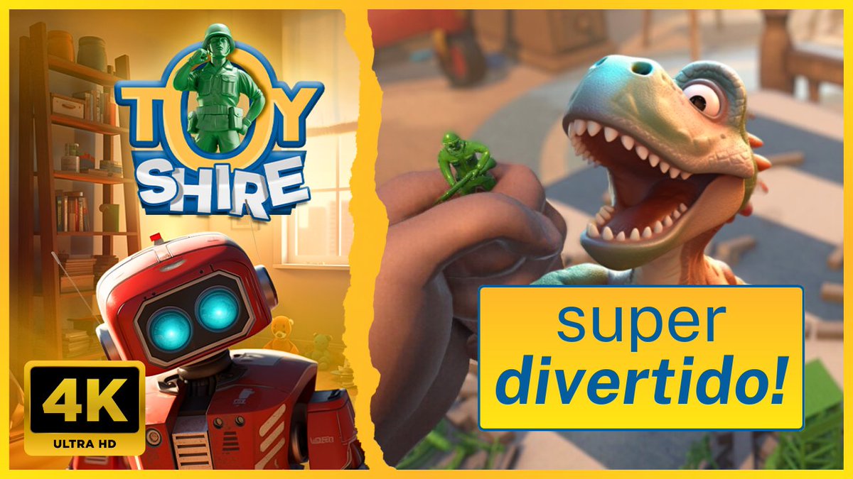 UN TOWER DEFENSE DIVERTIDO ¡TE RECORDARÁ A TOY STORY!

¿Estás preparado para una emocionante aventura de defensa de torres con un ejército de juguetes? #ToyShire #ToyShireGameplay <a href="/BluespyStudios/">Bluespy Studios | WISHLIST TOY SHIRE ON STEAM!</a> @CatoptricGames

Video 4K en el primer comentario