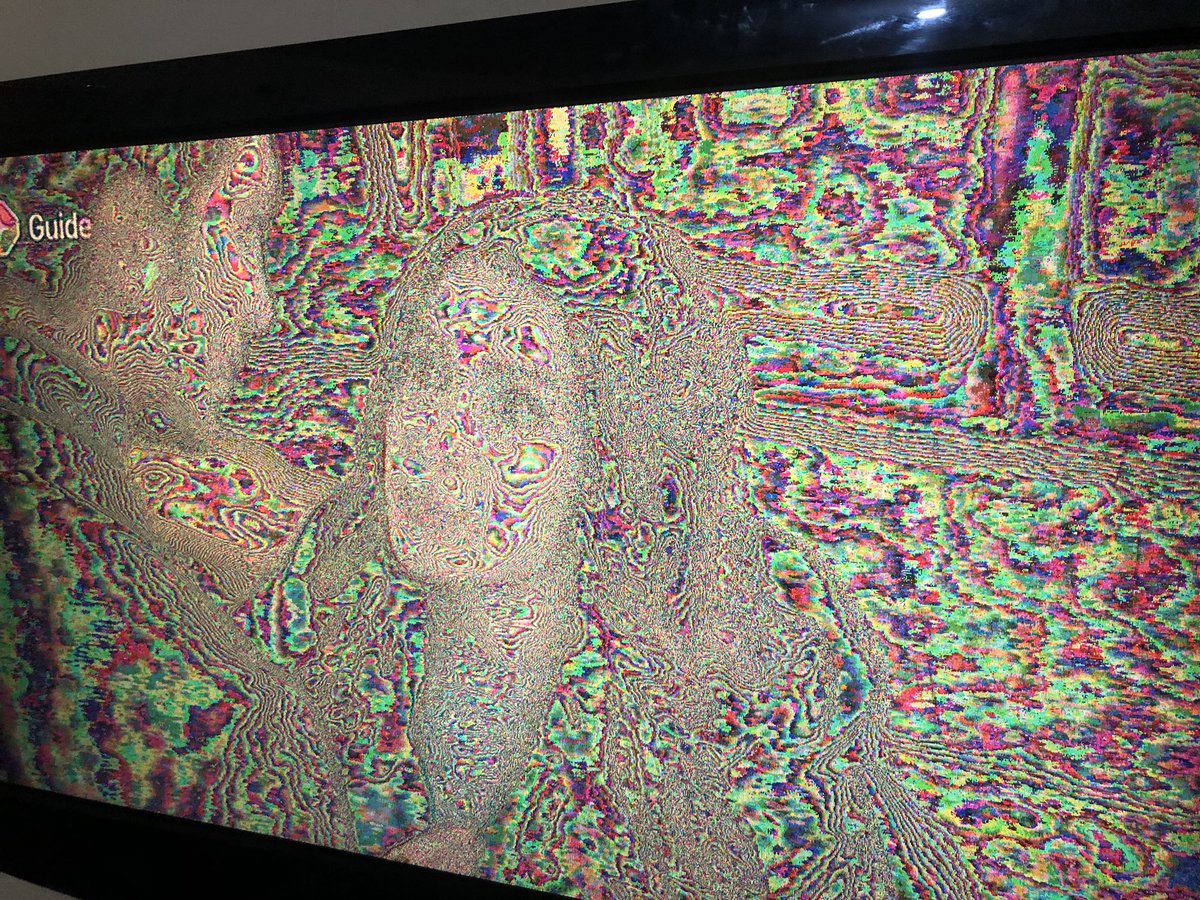 fdm254's tweet image. Anyone who can assist in diagnosing this tv i will appreciate (no sound too).