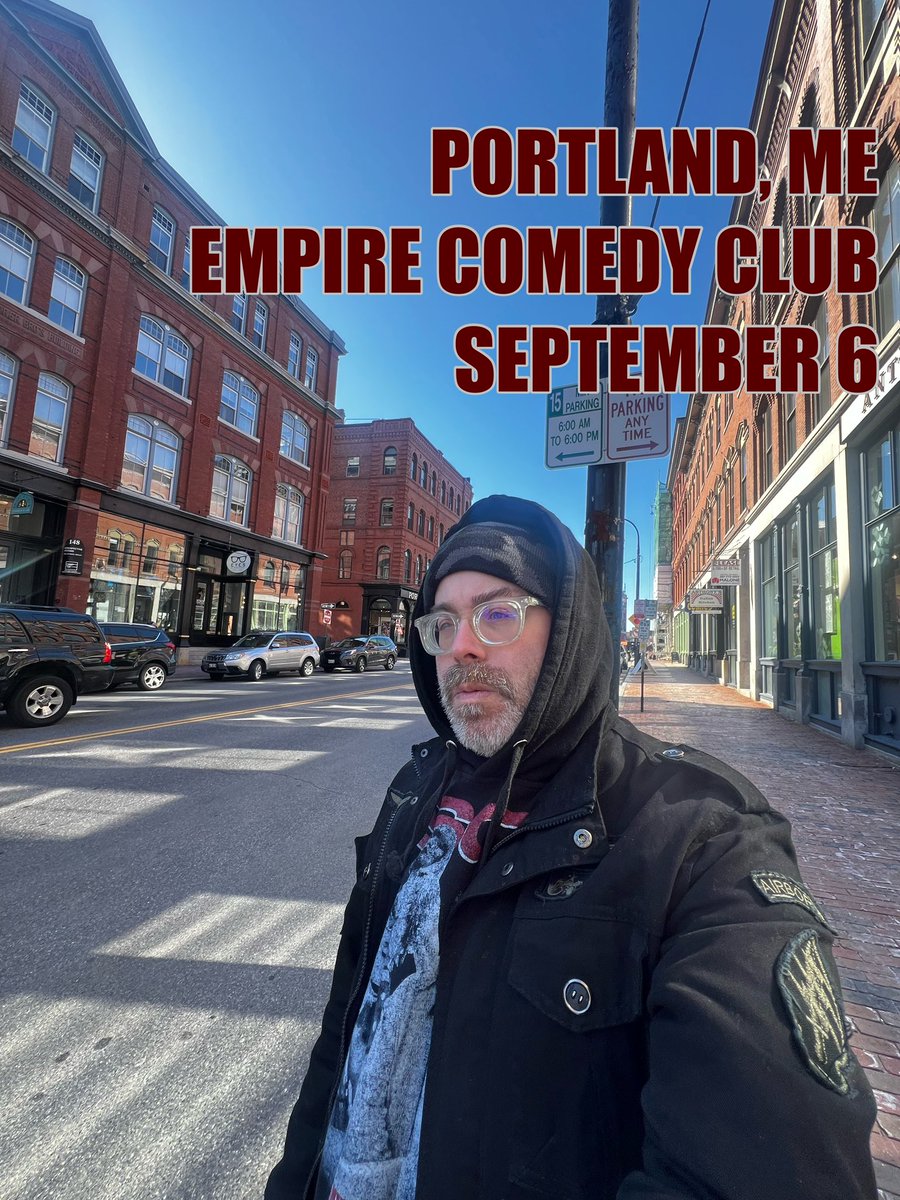 Josh Potter (@j_potter) on Twitter photo PORTLAND, ME!
One week and Iโll be at <a href="/empirecomedyme/">Empire Comedy Club</a> and I cant FUCKING wait.
๐๏ธ: thejoshpotter.com PORTLAND, ME!
One week and Iโll be at <a href="/empirecomedyme/">Empire Comedy Club</a> and I cant FUCKING wait.
๐๏ธ: thejoshpotter.com