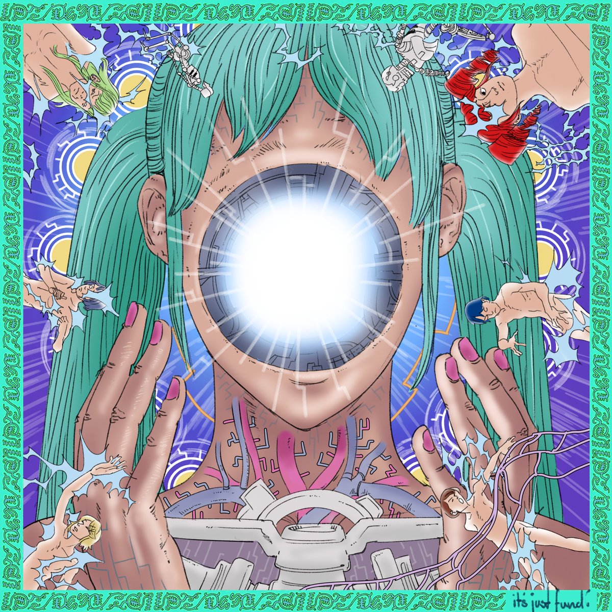 manifesting a flying lotus and miku collab