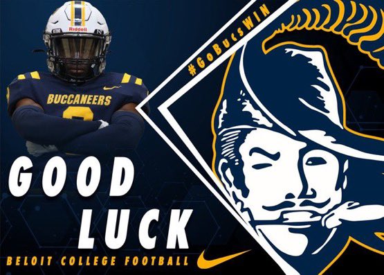 Thanks <a href="/TGeggie6/">Trevor Geggie</a> <a href="/BeloitBucsFB/">BeloitBucsFootball</a> <a href="/Beloit_College/">Beloit College</a> <a href="/Coach_JettB/">Jett Brinkley</a> <a href="/SBurton615/">Scott Burton 🏈 🏀</a>