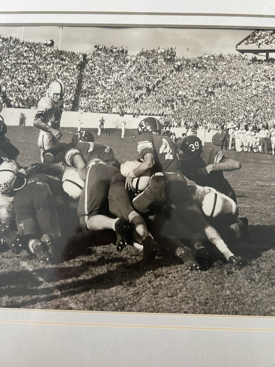 Bobby Williams (@bobbywilliamsad) on Twitter photo This is a picture in my parents house of my Dad #43 when <a href="/RiceFootball/">Rice Football</a> beat ATM 7-6 at Rice Stadium in 1957 to win the SWC and go to Cotton Bowl. If you enlarge it you will see Bear Bryant on the sideline. This is a picture in my parents house of my Dad #43 when <a href="/RiceFootball/">Rice Football</a> beat ATM 7-6 at Rice Stadium in 1957 to win the SWC and go to Cotton Bowl. If you enlarge it you will see Bear Bryant on the sideline.