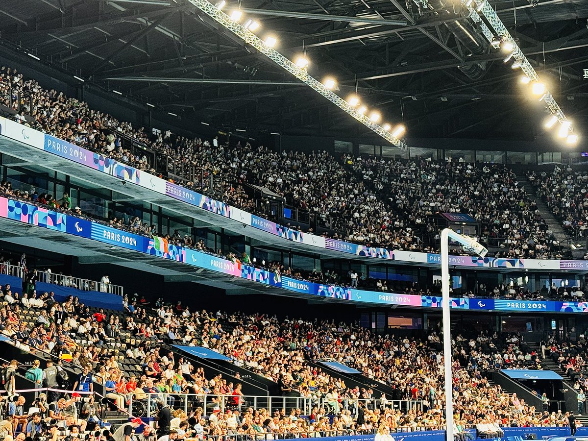 Devin Heroux (@devin_heroux) on Twitter photo This is Paralympic swimming in Paris.
Sold out La Defense Arena. 
And these fans have roared for every swimmer. It changes hearts and minds. I’m just so impressed by how this country has supported the Games. This is Paralympic swimming in Paris.
Sold out La Defense Arena. 
And these fans have roared for every swimmer. It changes hearts and minds. I’m just so impressed by how this country has supported the Games.