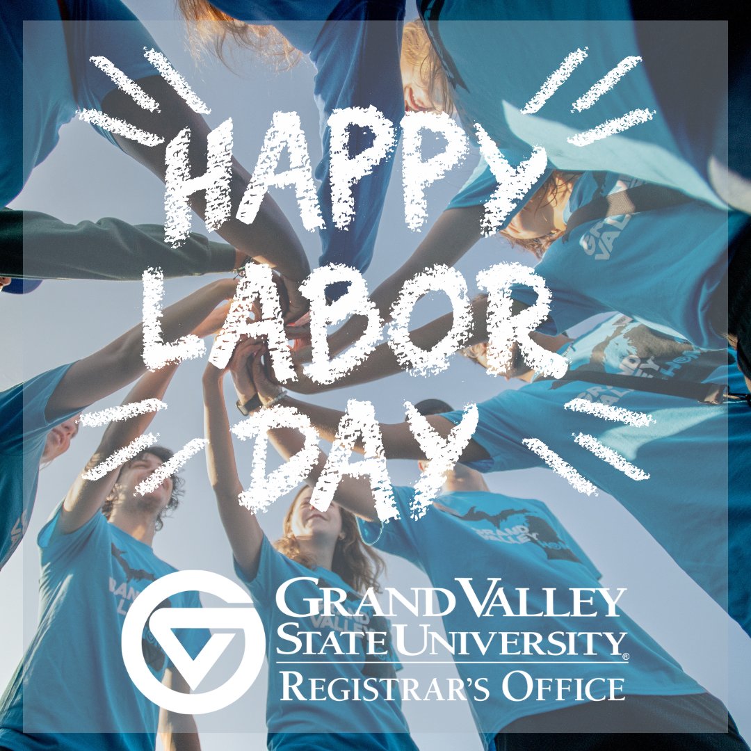 Enjoy the long weekend, Lakers!
 
 Our office will be closed on Monday, September 2nd, but we'll be able to assist you bright and early when we reopen on Tuesday at 8 AM🌞
 
 #GVSU #GVReg #LaborDayWeekend #LaborDay