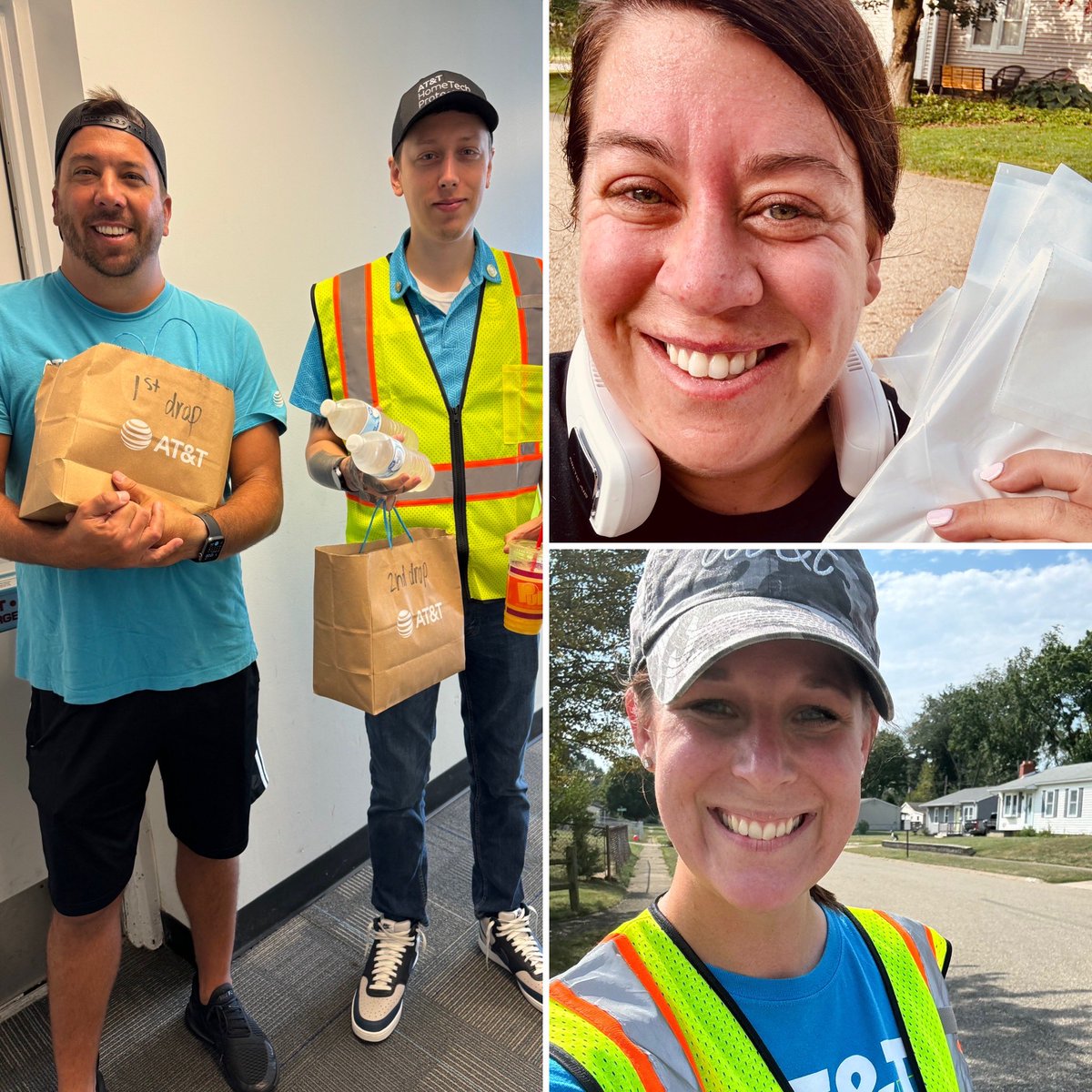 Portage St will sweat for FIBER! Hustling out in 90 degrees to let our neighbors know that fiber is coming SOON! Thanks <a href="/mogilnicki_alex/">Alex Mogilnicki</a> &amp; <a href="/FiberKris/">Kristina Rodriguez</a>  for the assist!! <a href="/DanBrechbill/">Dan Brechbill</a> <a href="/KellieMash/">Kellie Mash</a> <a href="/kuhn3/">Kevin Kuhn</a>