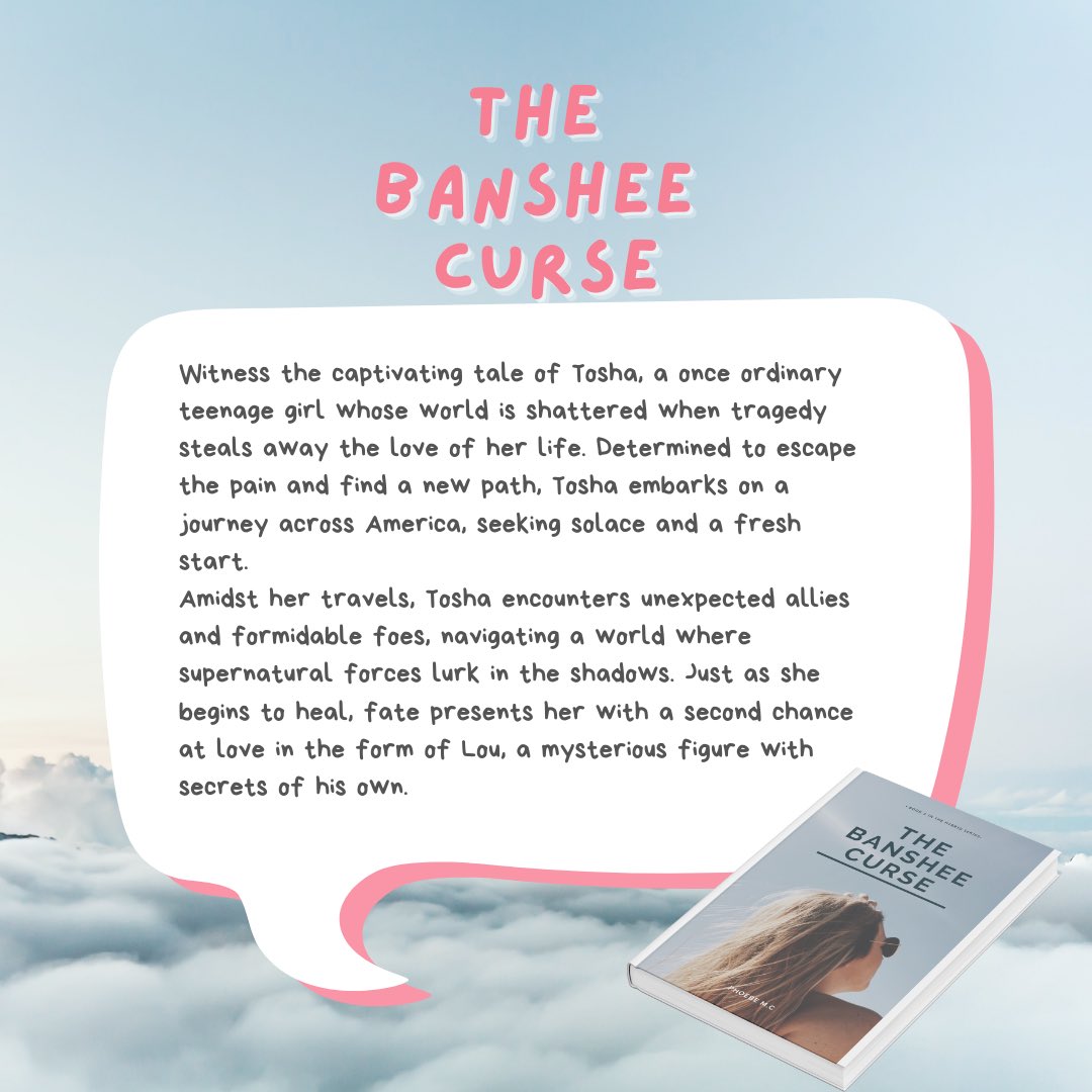 The banshee Curse is available on amazon 

#bookpromo #supernatural #banshee #werewolf #romance #heartbreak