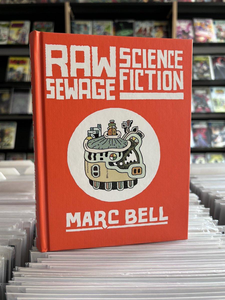 Novedad de <a href="/DandQ/">Drawn & Quarterly</a> Raw Sewage Science Fiction HC <a href="/MarcBellDept/">Marc Bell</a>
