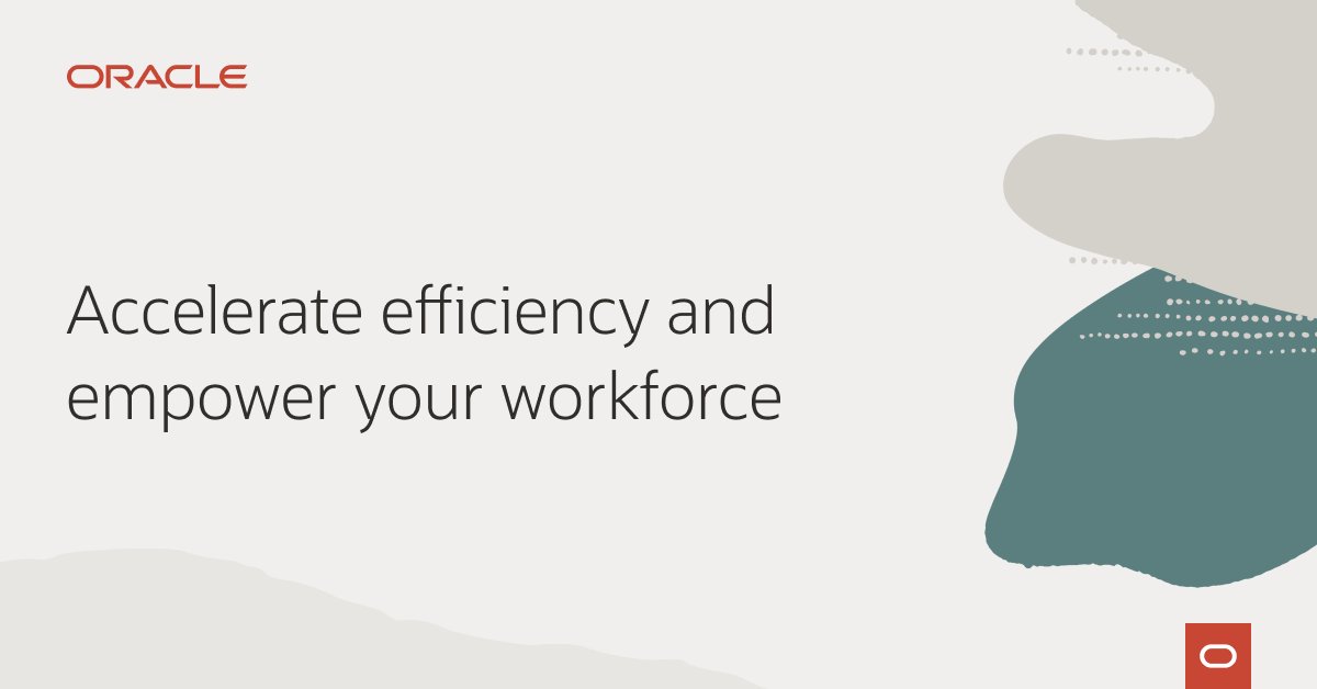 Oracle Cloud Applications have state government-specific functionality built into the suite, enabling state and local governments to accelerate innovation. Learn more: social.ora.cl/6012mWVy8
