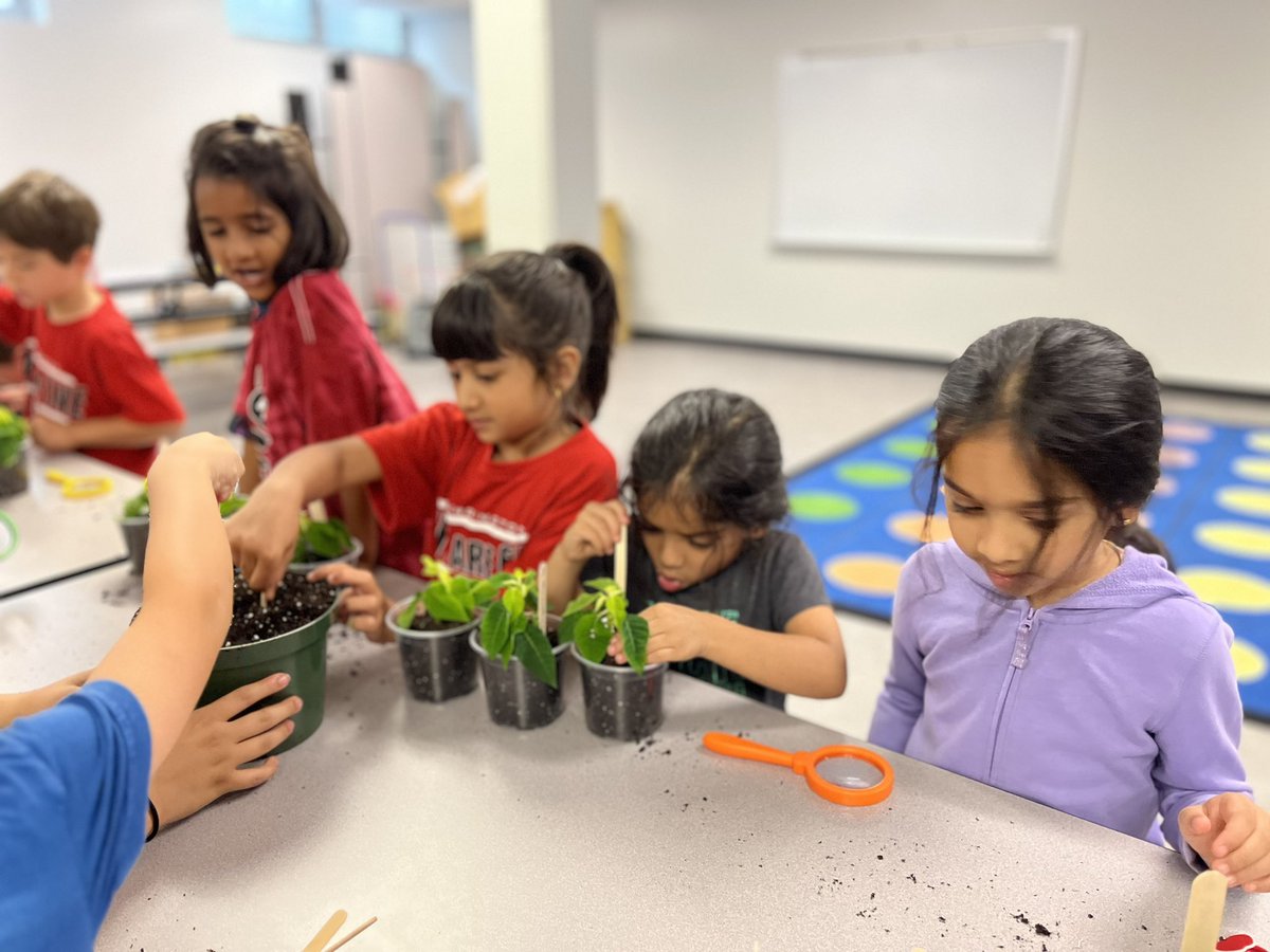 Today, our K-Lab students were introduced to the greenhouse, learned about plants from <a href="/BHS_Principal/">Stephen McWilliams</a>, &amp; planted some too! 🌱🪴#ThePlaceToBe!