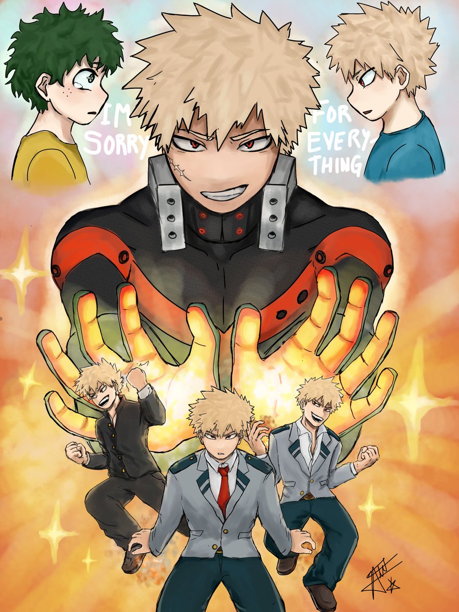 Abyxto_jto's tweet image. #頑張れって感じのファンアート
#WBH_FANART
#bakugoukatsuki #MHA 
© Derechos de autor