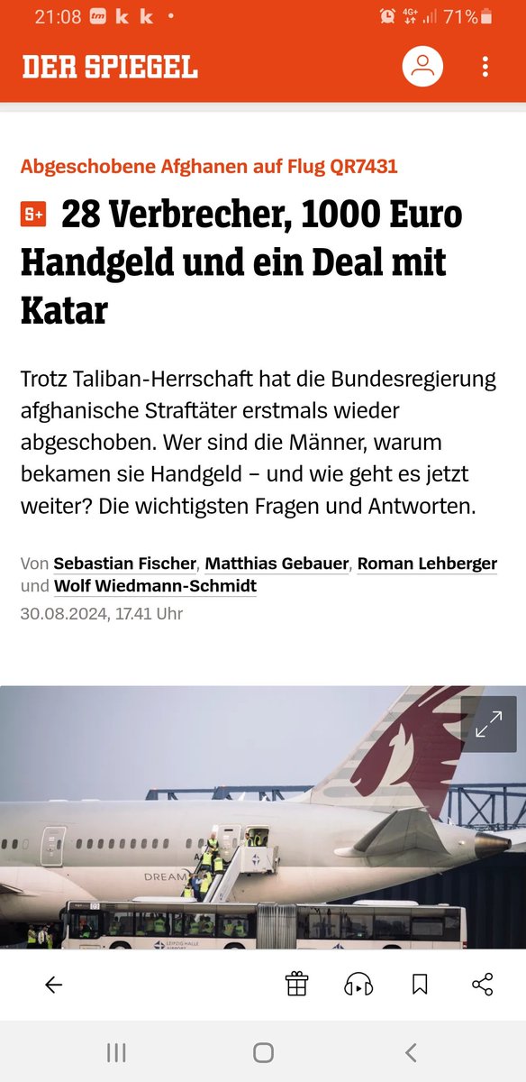 Der durchschnittliche Jahresverdienst in #Afghanistan liegt bein 410 Euro jährlich. #Deutschland gibt abgeschoben afghanischen #Kriminellen 1000 Euro Handgeld. Das ist die unverständliche Realität der deutschen #Asylpolitik und #Abschiebungen.  Wer trägt die Verantwortung für
