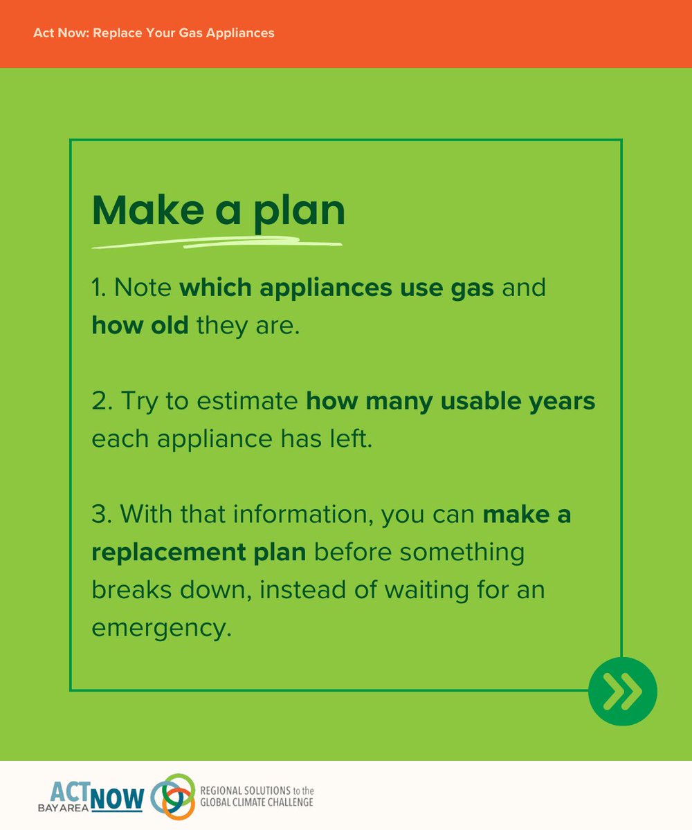 ActNowBayArea's tweet image. Get inspired to make the switch!

Electrifying your gas appliances improves indoor air quality, safety, and energy efficiency. That means you can breathe cleaner air, save money &amp;amp; enjoy peace of mind 😌

Get started: actnowbayarea.org/energy-and-bui…

#electrification #bayarea #switchison