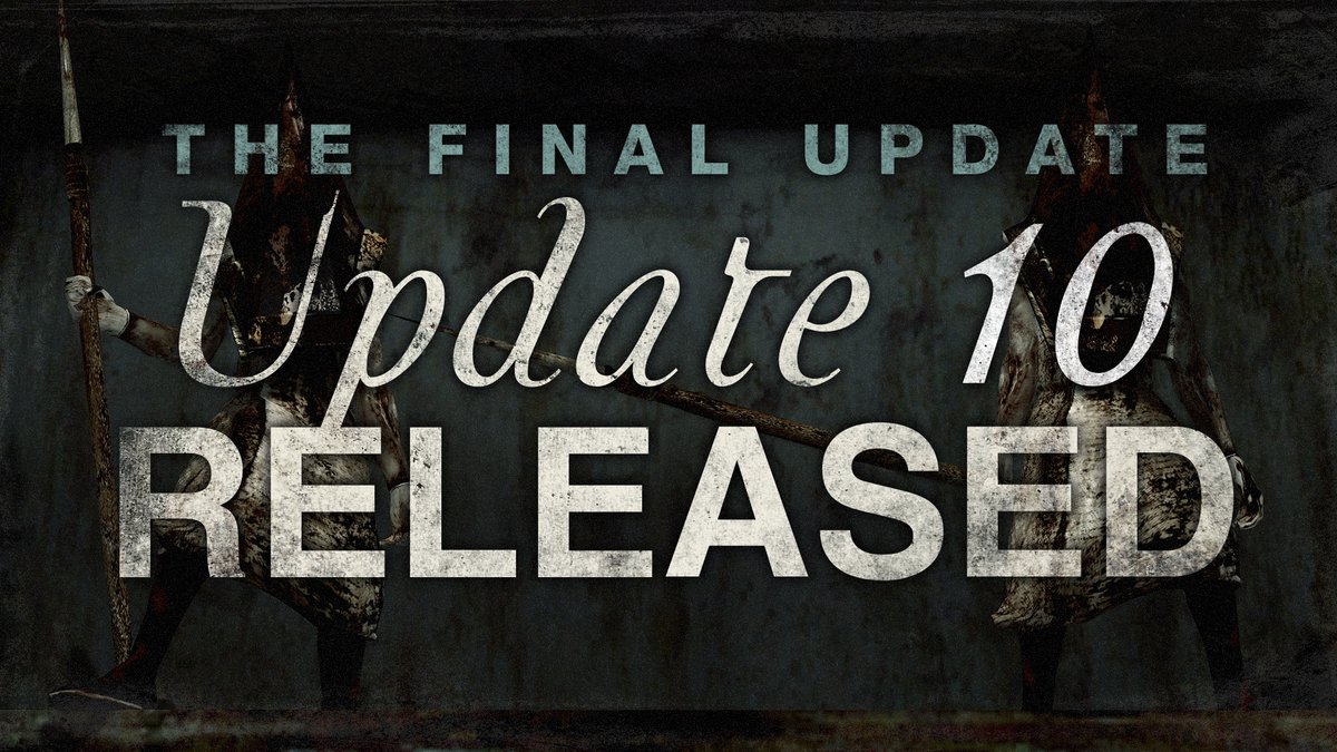 Silent Hill 2: Enhanced Edition UPDATE #10 (The Final Update) is now live! 🥳🥂

Watch our update announcement video here 📺👇
youtube.com/watch?v=wX2Gpq…

Download Silent Hill 2: Enhanced Edition here 🎮👇
enhanced.townofsilenthill.com/SH2/