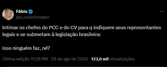 Pelo amor de Deus Alexandre de Moraes CORTE LOGO ESSE CABO