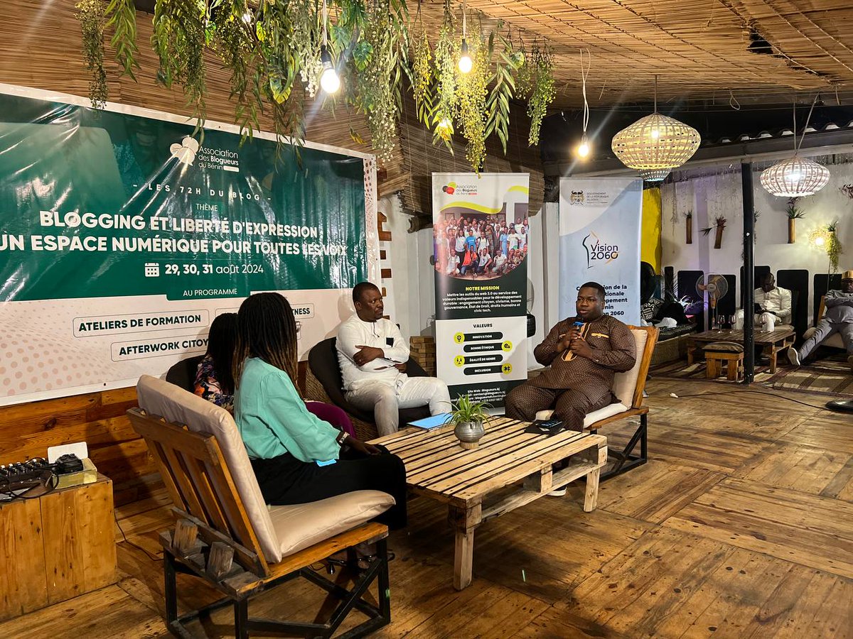 EugeneDeguenon's tweet image. La vision du Bénin 2060, c&apos;est également ne laissez personne de côté pour que tous.tes les béninois.e.s participent à la construction de cette vision. Les enfants, les jeunes et les femmes, tout le monde est concerné. 

#72hduBlog
#AfterworksCitoyens
#BlogueursduBenin