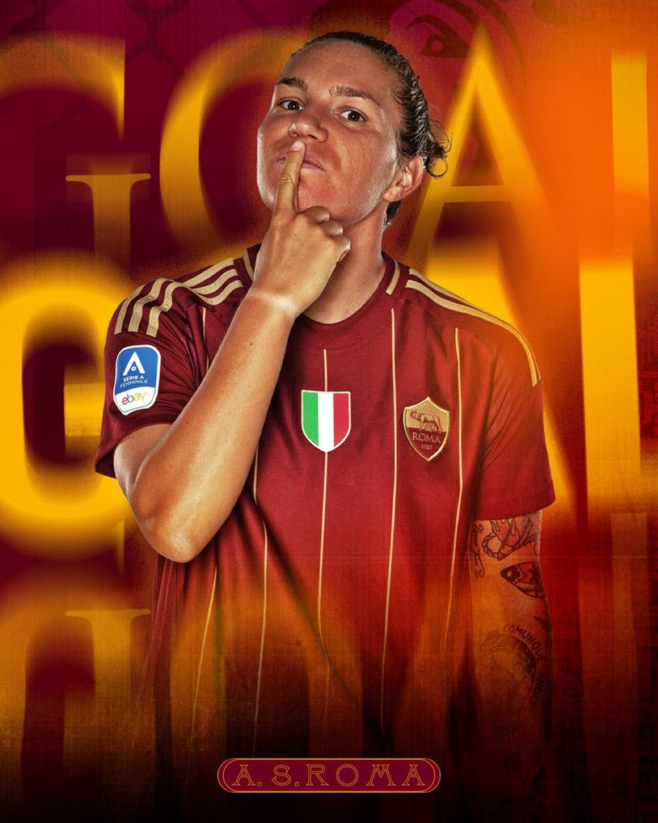 GOOOOOOOOOOOOLLLLLLLL DA ROMA! 

⚽️ | LINARI, a zagueira artilheira 💥 

🔵 0-1 🐺 12’
#ASRomaWomen