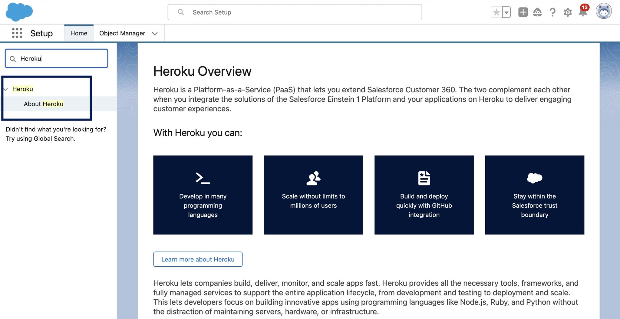 Heroku on X: &ldquo;Have you noticed our latest integration with 