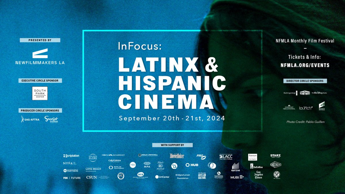 QWOCMAP (@qwocmapsf) on Twitter photo Catch <a href="/NFMLA/">NewFilmmakers LA</a>'s Film Festival InFocus: Latinx & Hispanic Cinema! NFMLA showcases independent films from new talent that encompasses a diversity of genres, narrative approaches & stories. Come watch some great films, network, and more! 🎬 🎞️
Get tix at NFMLA.org/events. Catch <a href="/NFMLA/">NewFilmmakers LA</a>'s Film Festival InFocus: Latinx & Hispanic Cinema! NFMLA showcases independent films from new talent that encompasses a diversity of genres, narrative approaches & stories. Come watch some great films, network, and more! 🎬 🎞️
Get tix at NFMLA.org/events.
