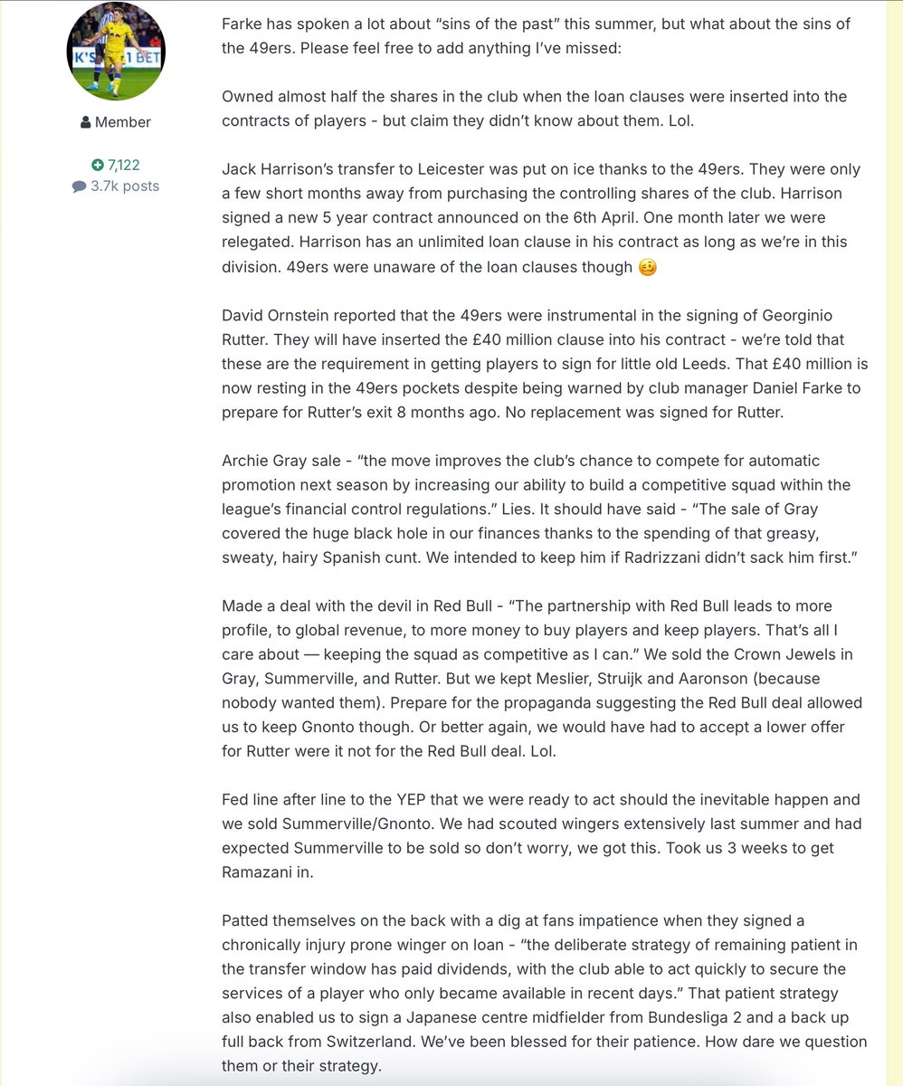 This is spot on. #LUFC