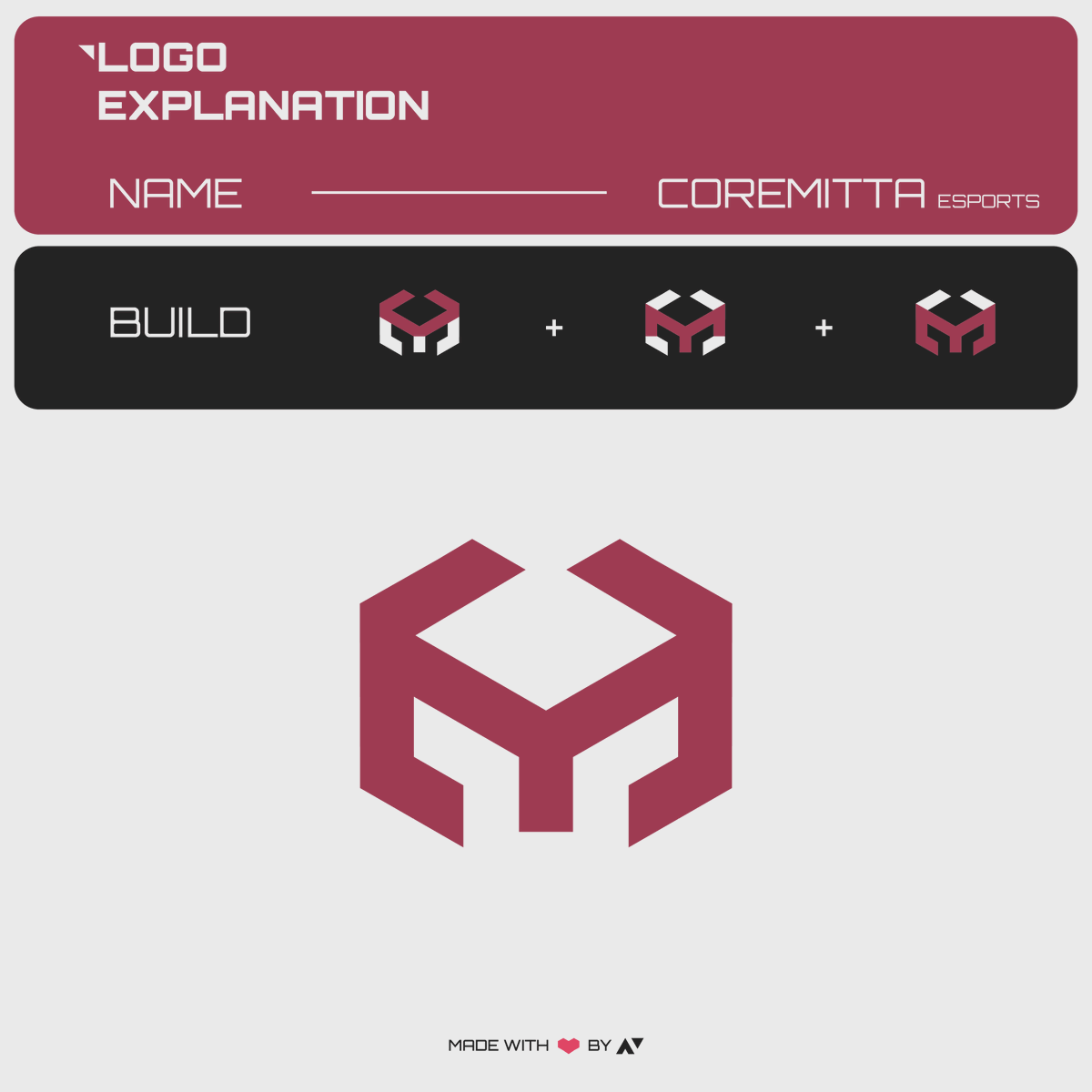 notactive (@notactivegfx) on Twitter photo New Logo for @Coremitta esports.
Simply shaped.
For any inquiries, hit me up! ➡️DM
notactive.graphics New Logo for @Coremitta esports.
Simply shaped.
For any inquiries, hit me up! ➡️DM
notactive.graphics