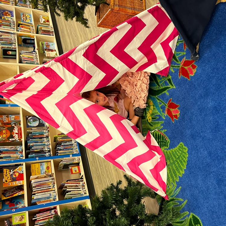 HumbleISD_WCE's tweet image. 📚🔥 Cozy up with a good book! Our readers had a *"campfire adventure"* right in the library! 🏕️✨ Nothing beats a good story under the tent. 📖❤️ #CampfireReading #LibraryFun