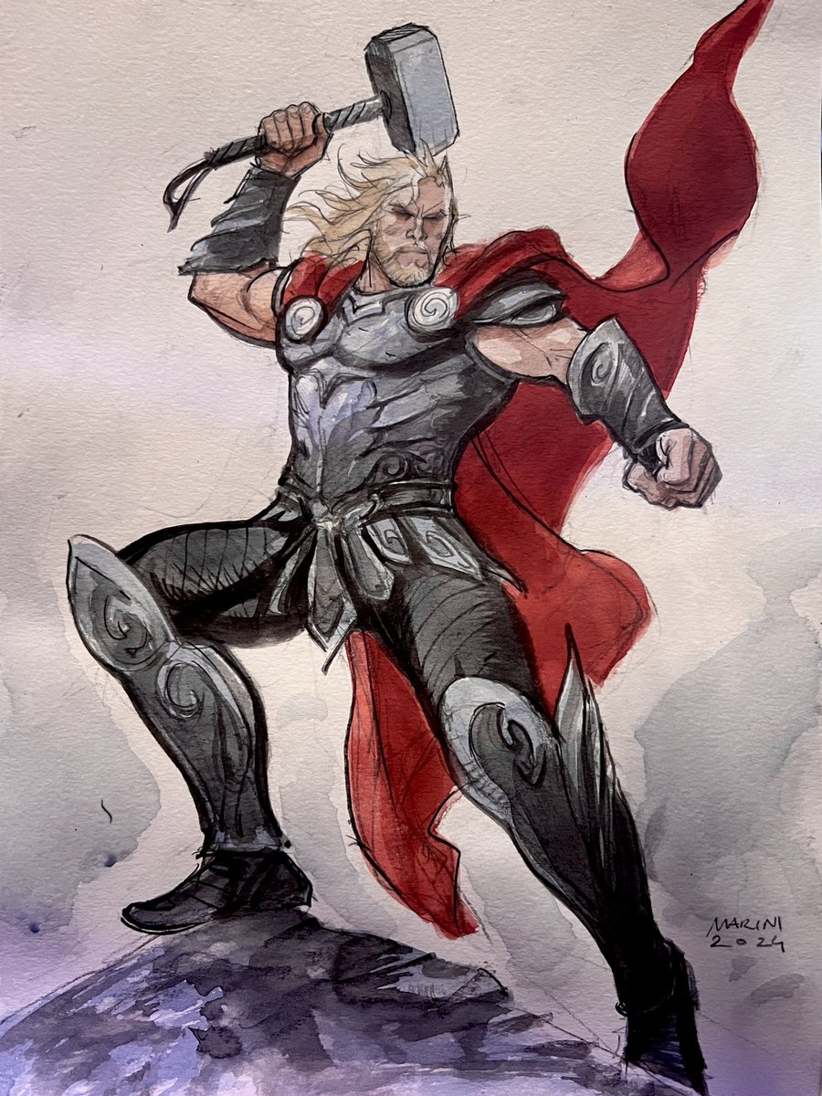 THOR ⚡️ NYCC COMMISSIONS LIST OPEN 🍭 if you’re interested please DM me and I‘ll send you the rates. 
If you can’t attend the convention your commission can also be shipped