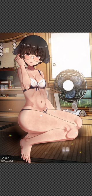 座敷童さん。貴重なロリ担当です🤭

ウチのオリキャラの7人全員のランジェリーコンプリートです😤✨ 