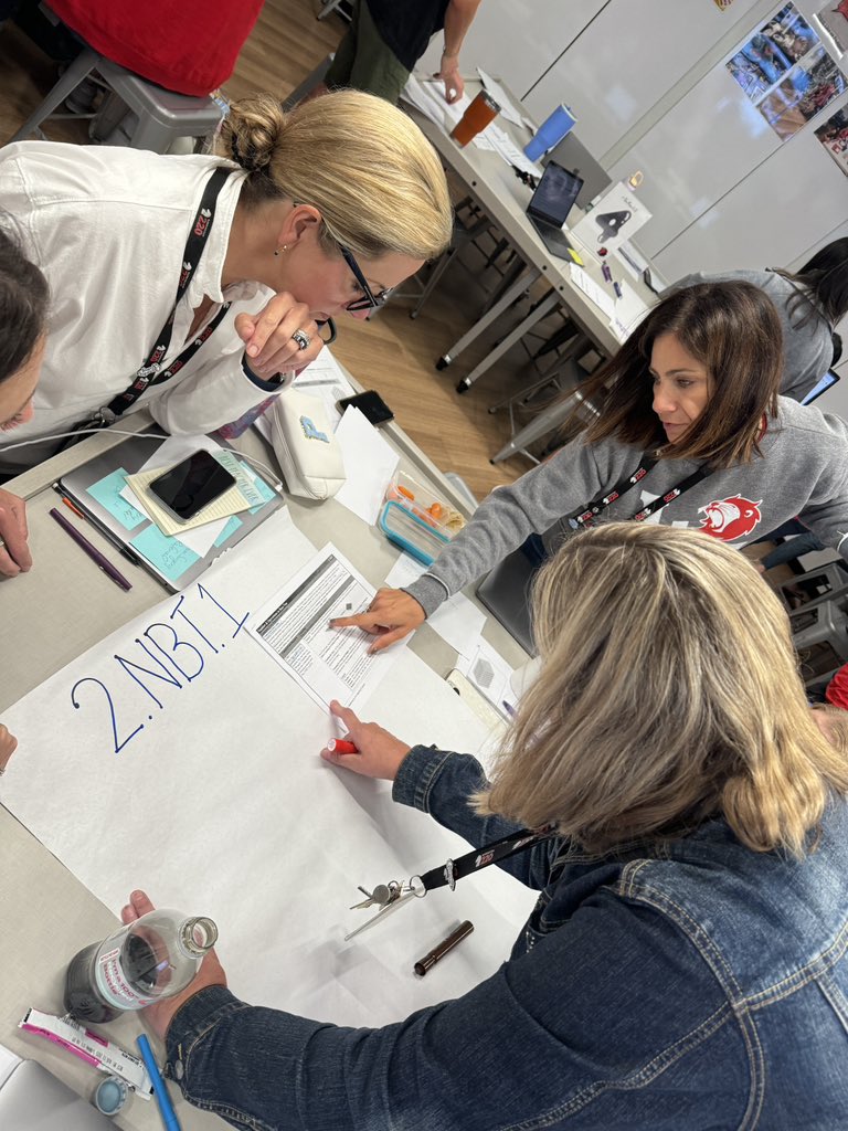 Lines staff examined standards and planned instructional moves to carry our students forward! #theplacetob <a href="/barrington220/">Barrington 220</a> <a href="/DrGillSchultz/">Becky Gill</a> <a href="/Lines220/">Arnett C. Lines Elementary</a>