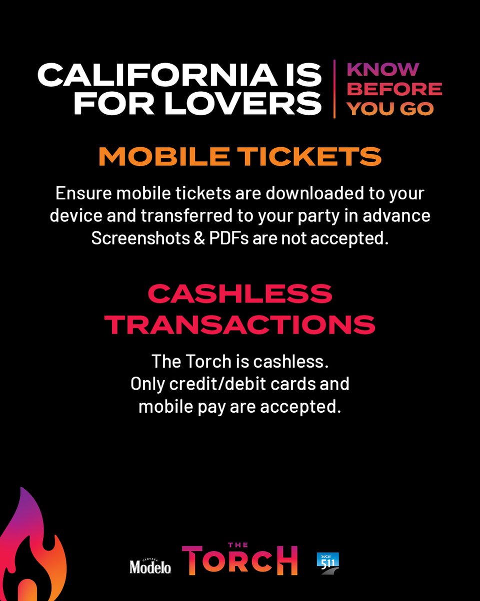 California Is For Lovers is taking over The Torch tomorrow! Here’s everything you need to know before you go. Get last tickets: ticketmaster.com/event/0A00604C…

Reserve Flower Lot parking: parkwhiz.com/the-torch-at-l…

View full event info: thetorch.la/events-tickets…