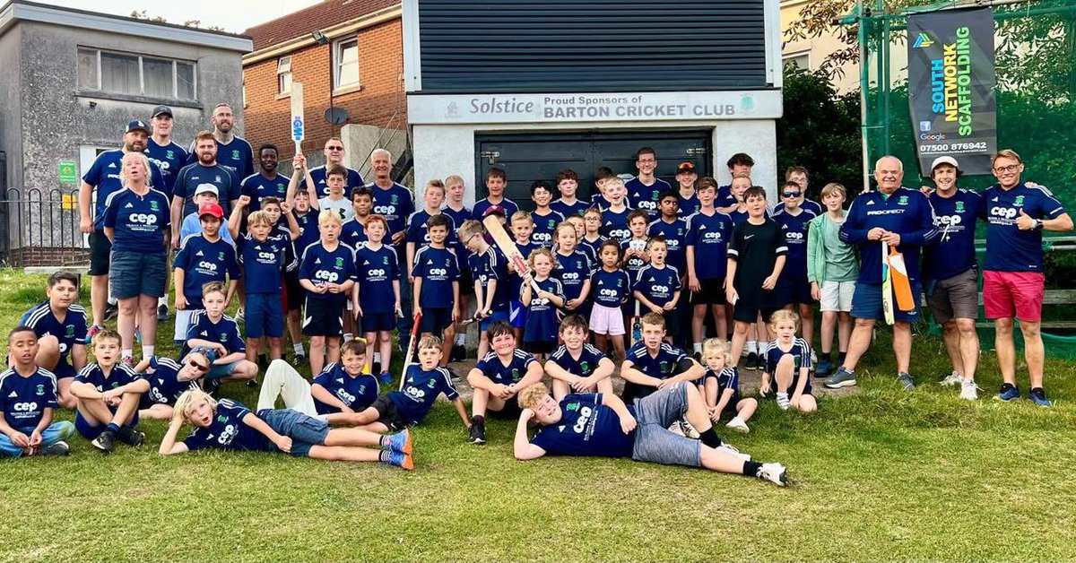 Jim Parker (@torquayjim) on Twitter photo I’m for ever trying to explain to people what we are doing at <a href="/bartoncricket/">Barton Cricket Club</a>
This is what we do - dozens of youngsters trained and coached every Friday night, senior, youth, women and disability teams and massive community links That’s what we do and I’m pretty damned proud I’m for ever trying to explain to people what we are doing at <a href="/bartoncricket/">Barton Cricket Club</a>
This is what we do - dozens of youngsters trained and coached every Friday night, senior, youth, women and disability teams and massive community links That’s what we do and I’m pretty damned proud