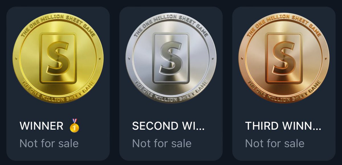 tonsheet's tweet image. #ONEMILLIONSHEETS GAME TWO

THE $USDT PROFITS &amp;amp; NFT ARE PAID OUT.

DON&apos;T FORGET TO CLAIM YOUR $SHEET !

tonsheet.io/claim