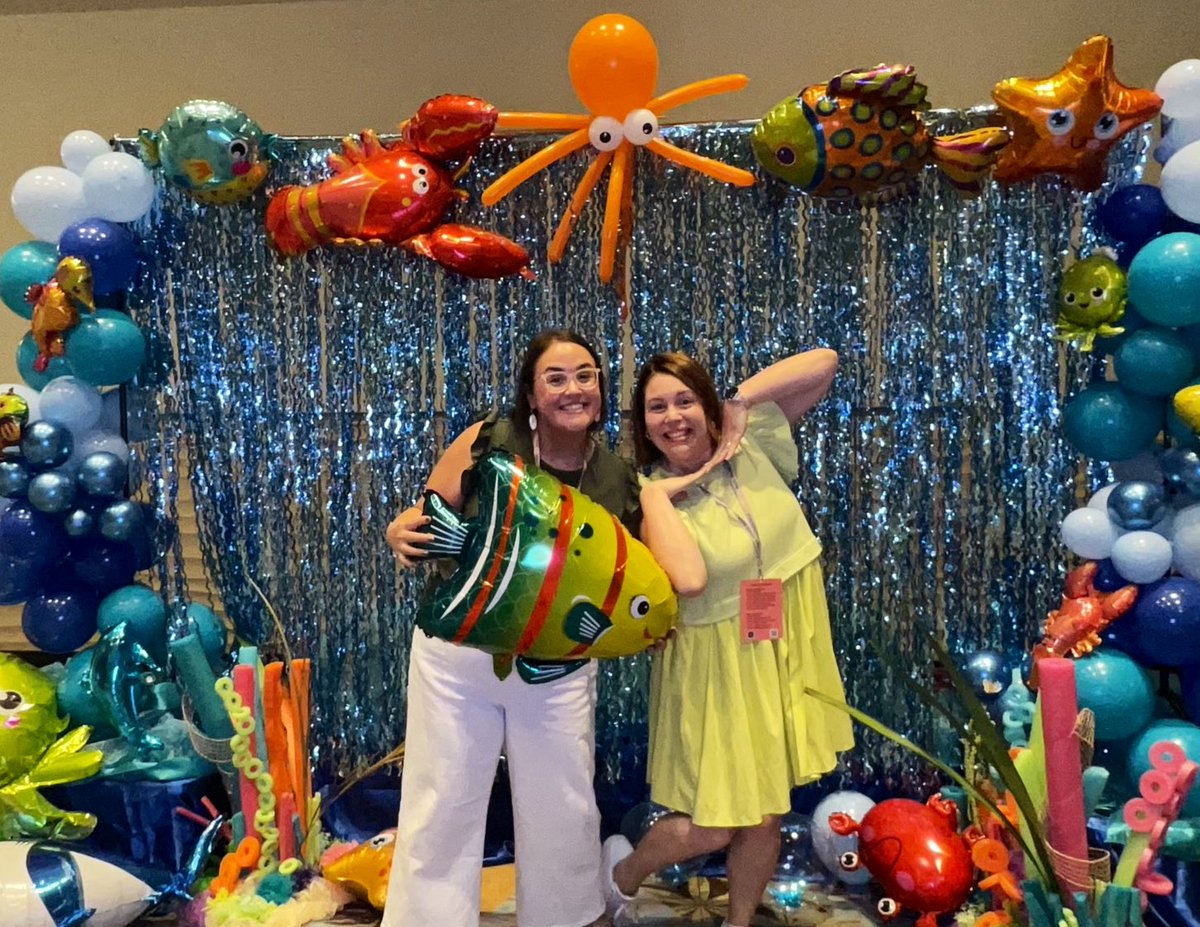 MrsNellyGWC's tweet photo. Thank you to @MGRESAPL for two AMAZING days of learning and connecting! @BartlamBrooke and I are swimming away with new insights and strategies to support @CarverES_RH. We are ready to dive into the work and make a splash! 🐬💦🪼🐠 #ICC2024 #educoach https://t.co/Emyk0U6U1T