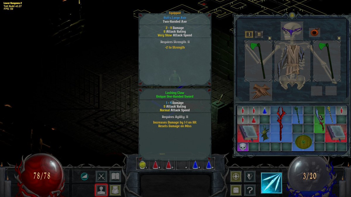 2_left_thumbs's tweet photo. This is the exact type of response you always hope to get with a new game 🥲 @kalemonvo

#HackAndSlay | #ARPG | #DungeonCrawler https://t.co/Wq7lZBh8nE