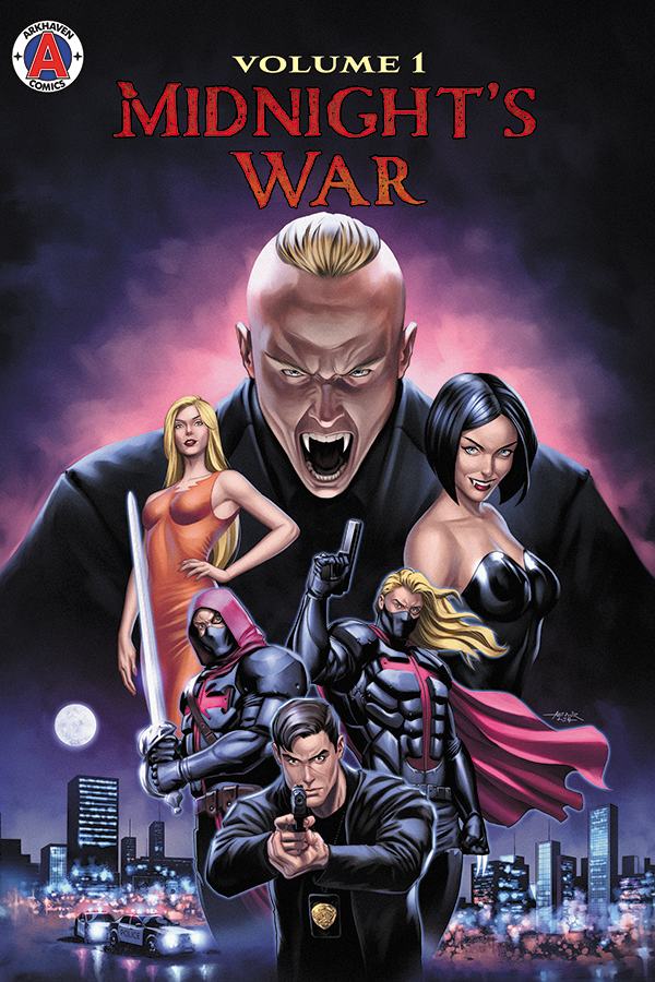 Vox_Day's tweet photo. MIDNIGHT'S WAR is arguably the best vampire comic ever published. By Vox Day and The Legend @Dixonverse. #arkhaven
Read it on Arktoons: https://t.co/V7bzNoTFps. Or, you know, buy the graphic novel. https://t.co/EFHOZyeWkh