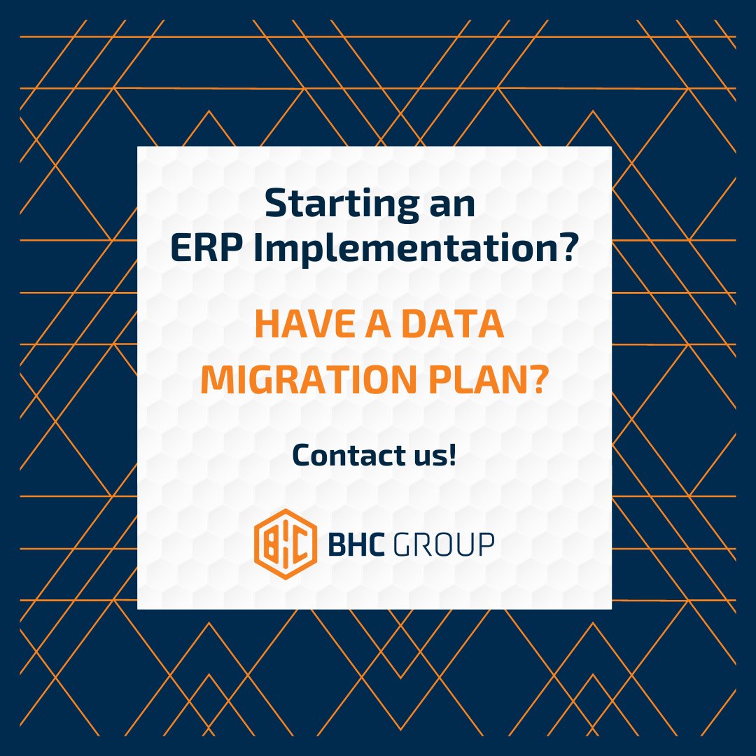 GroupBhc's tweet image. Have you started an ERP Implementation?  Do you have a Data Migration Plan? 

Contact us!

We&apos;ll help you create a data migration plan and can take the burden off of you, and we will execute it.

#DigitalTransformation #ERP #datamigration #dataplanning #BusinessSupport #BHCGroup