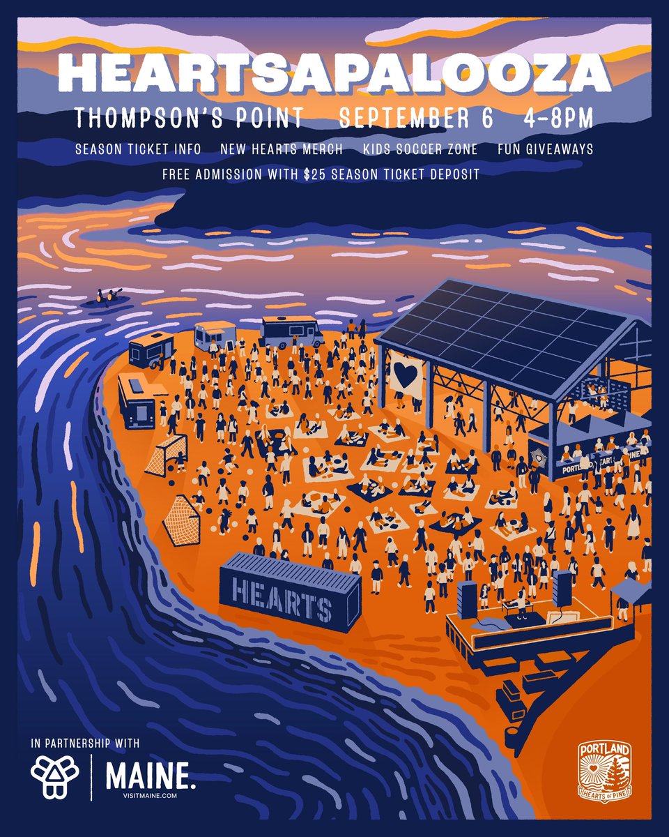 The countdown is on, seven days until Heartsapalooza. Will we see you there? 👀

Remember, entry is included with a Season Ticket Deposit, make yours today from the link below. 

✒️: Kevin Parker

shop.heartsofpine.com/products/seaso…