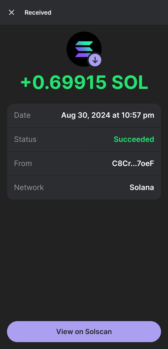 walpepe1's tweet photo. #TeIsLegit @TeTheGamer ty if y'all want to buy solana but you cant in your country ask Te, he will give you your solana when you send him the money https://t.co/dW7S8JOX3Y