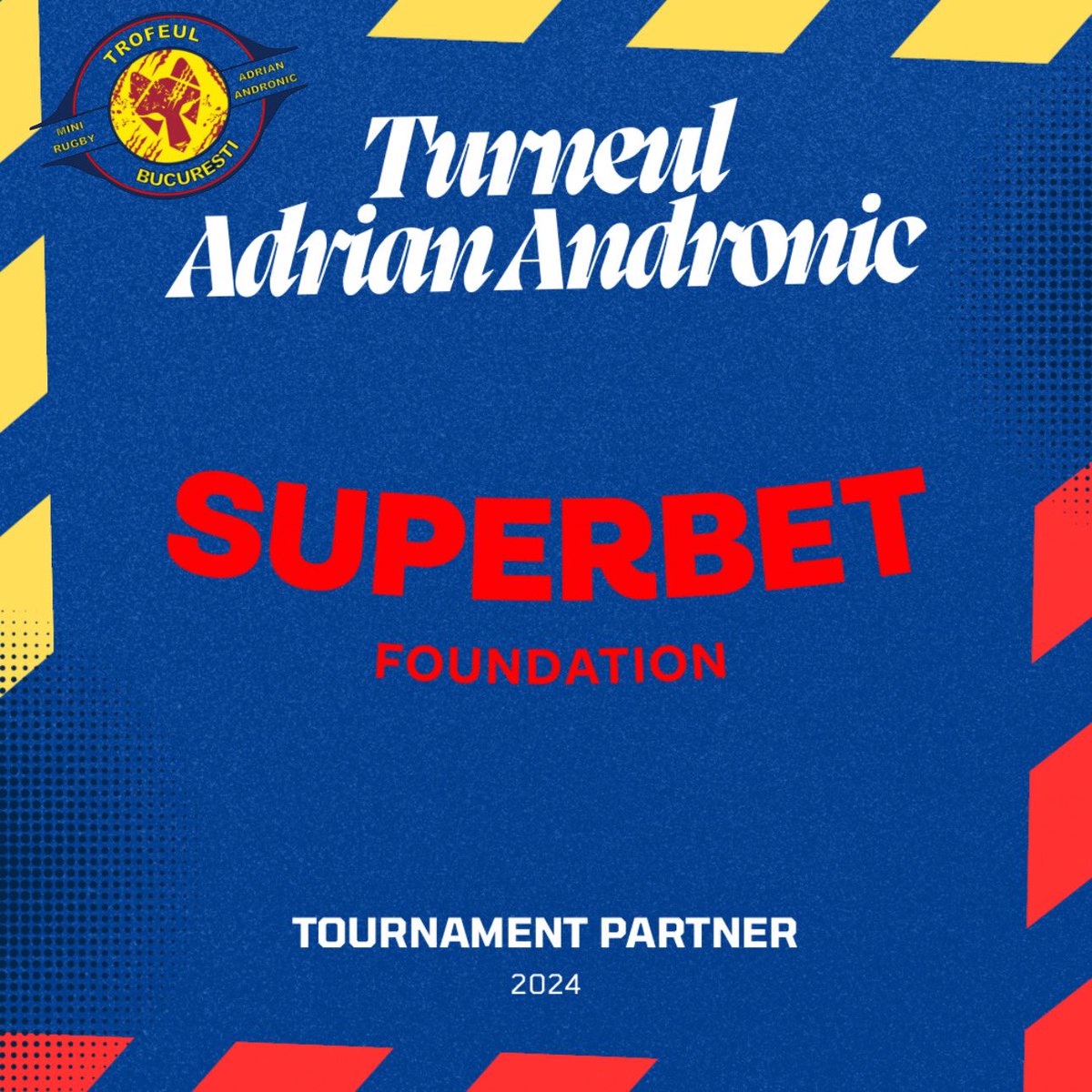 RO_RugbyAcademy's tweet image. Superbet Foundation joins the Adrian Andronic Tournament! 🎉

For over a year, Superbet Foundation has supported Lupisori, backing our projects and participation in the stages of CNMR. Thank you, Superbet Foundation, for your ongoing support.
#partofthewolvespack