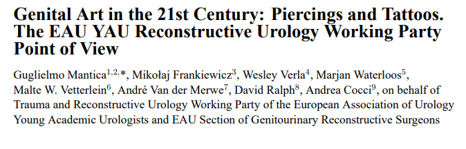 Guglielmo Mantica (@manticagu) on Twitter photo <a href="/EAU_YAURecon/">EAU YAU: Trauma & Reconstructive Urology</a> #esgurs point of view on Genitali Art! 🎨🖌️🍆🔵. A tradition for some populations and a growing phenomenon in the 21th century! <a href="/frankiewicz_mi/">M.Frankiewicz</a> <a href="/wesley_verla/">Wesley Verla</a> <a href="/mwvetterlein/">Malte W. Vetterlein</a> <a href="/mwaterloos1/">marjan waterloos</a> <a href="/Arch_Esp_Urol/">Archivos Española de Urología</a> <a href="/EAU_YAURecon/">EAU YAU: Trauma & Reconstructive Urology</a> #esgurs point of view on Genitali Art! 🎨🖌️🍆🔵. A tradition for some populations and a growing phenomenon in the 21th century! <a href="/frankiewicz_mi/">M.Frankiewicz</a> <a href="/wesley_verla/">Wesley Verla</a> <a href="/mwvetterlein/">Malte W. Vetterlein</a> <a href="/mwaterloos1/">marjan waterloos</a> <a href="/Arch_Esp_Urol/">Archivos Española de Urología</a>