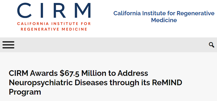 Jonathan Sebat (@sebatlab) on Twitter photo Delighted that <a href="/CIRMnews/">California Institute for Regenerative Medicine</a> has funded our center
<a href="/UCSDHealth/">UC San Diego Health</a>. Center is focused on integrative DATA SCIENCE combining genetics, neuroscience & clinical psychiatry (CRISPR, 3D organoid models of genes and neurocog and neuroimaging data on patients) cirm.ca.gov/about-cirm/new… Delighted that <a href="/CIRMnews/">California Institute for Regenerative Medicine</a> has funded our center
<a href="/UCSDHealth/">UC San Diego Health</a>. Center is focused on integrative DATA SCIENCE combining genetics, neuroscience & clinical psychiatry (CRISPR, 3D organoid models of genes and neurocog and neuroimaging data on patients) cirm.ca.gov/about-cirm/new…