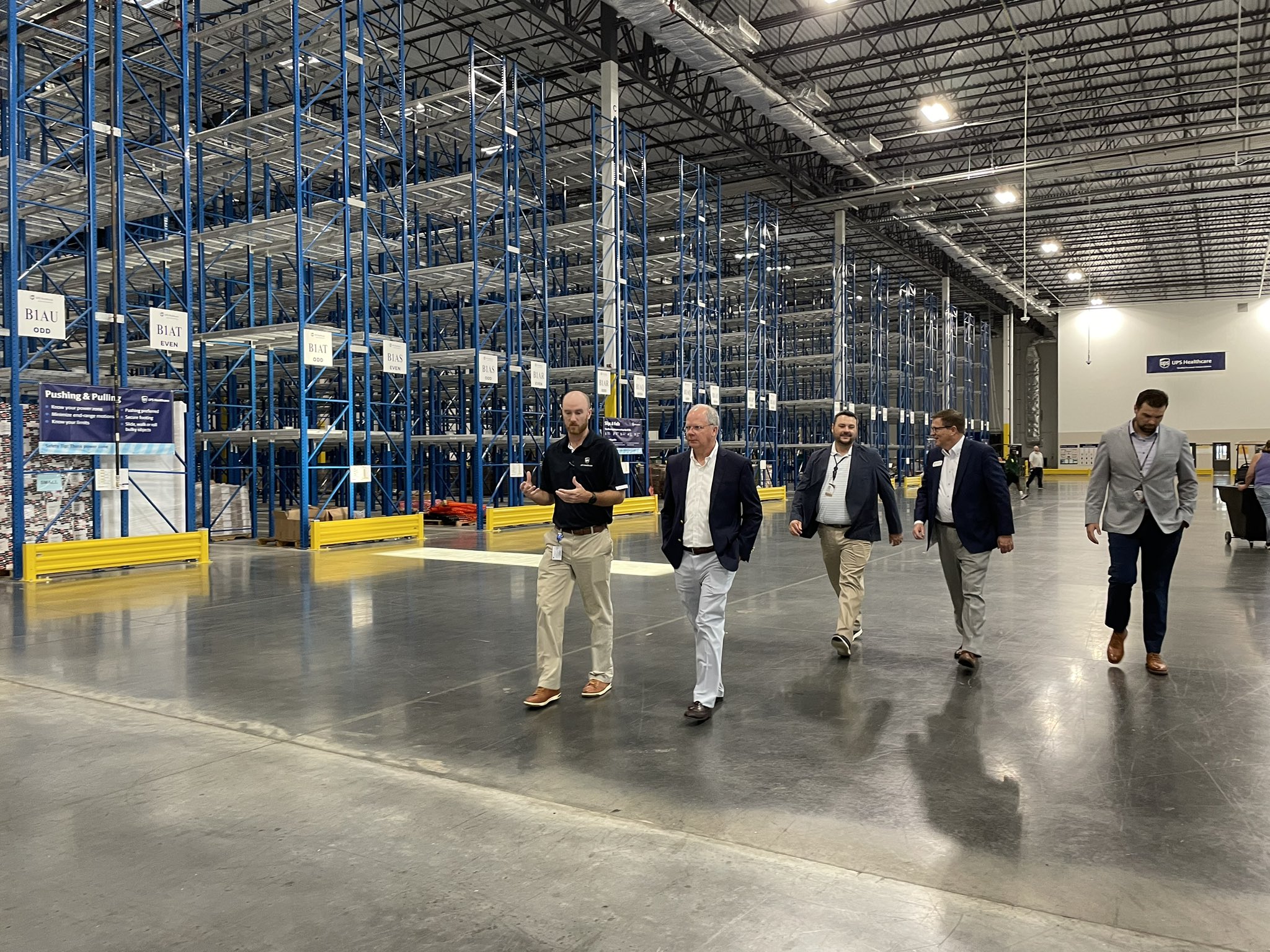 UPS Public Affairs on X: &ldquo;Thank you @RepGuthrie for visiting the 