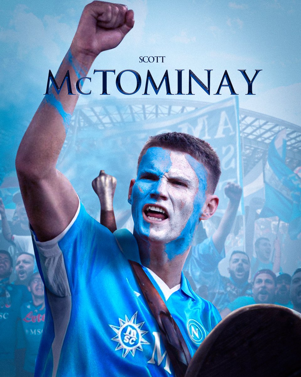 Ready for the clash! ⚔️

💙 #ProudToBeNapoli | #ForzaNapoliSempre | #WelcomeMcTominay