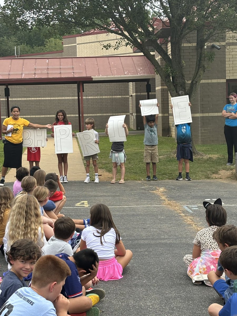 PBIS kickoff assemblies went great today! We even had confetti! Thank you to Ms. Stuardi for the super fun school spirit!!