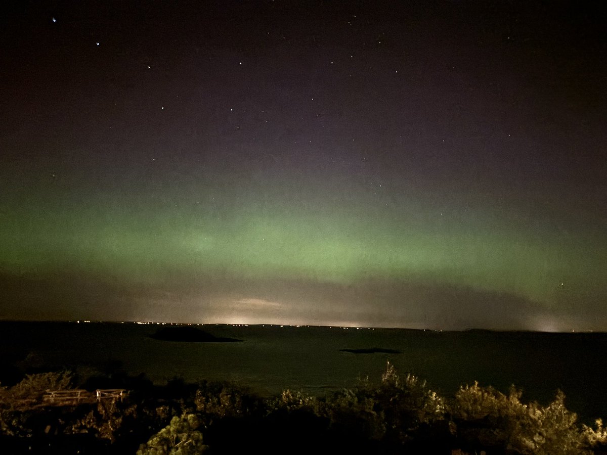 Northern lights and the stars. #nordlys #auroraborealis #northernlights #koster #sørkoster #sydkoster #Sweden