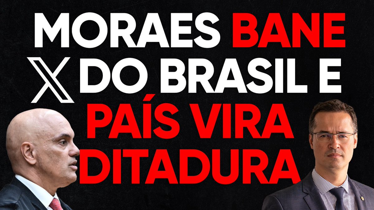 30 de agosto de 2024 é o dia em que o Brasil se tornou uma ditadura. A resposta é uma só: povo nas ruas no 7 de setembro, pelo impeachment de Alexandre de Moraes e em defesa de nosso Estado Democrático de Direito!

youtube.com/watch?v=mMMhhD…