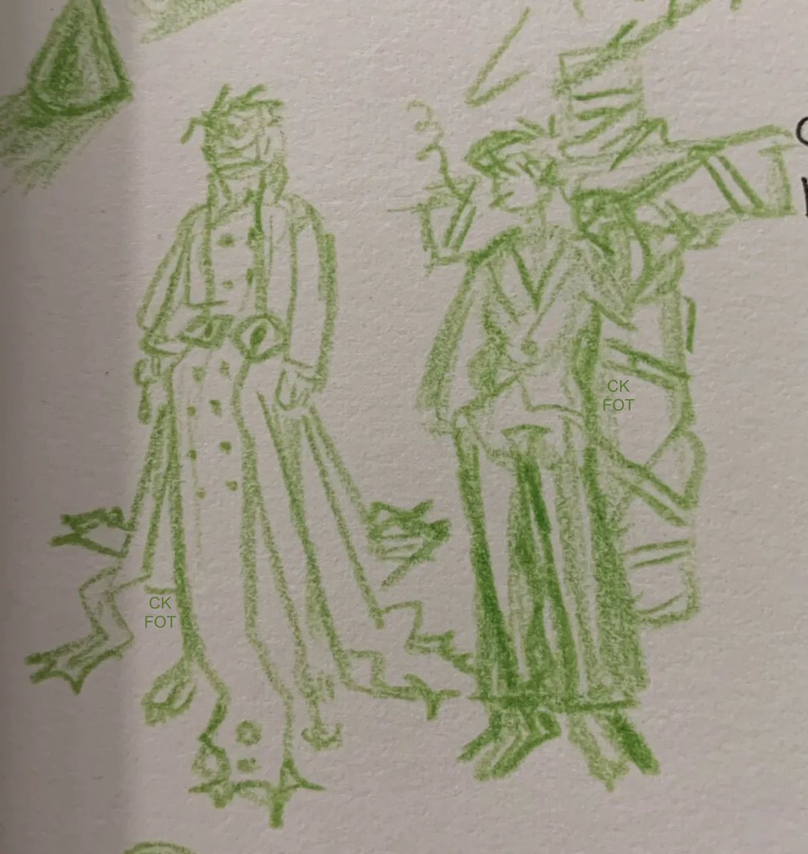 Fullofteeth's tweet image. triguns from my class sketchbook #trigun