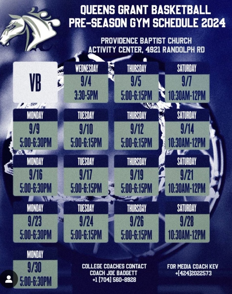 Come check me and my guys out this pre-season <a href="/CoachBadgettTTP/">Joe Badgett</a> <a href="/QGHS_BBALL/">QGHS COACH BADGETT</a>