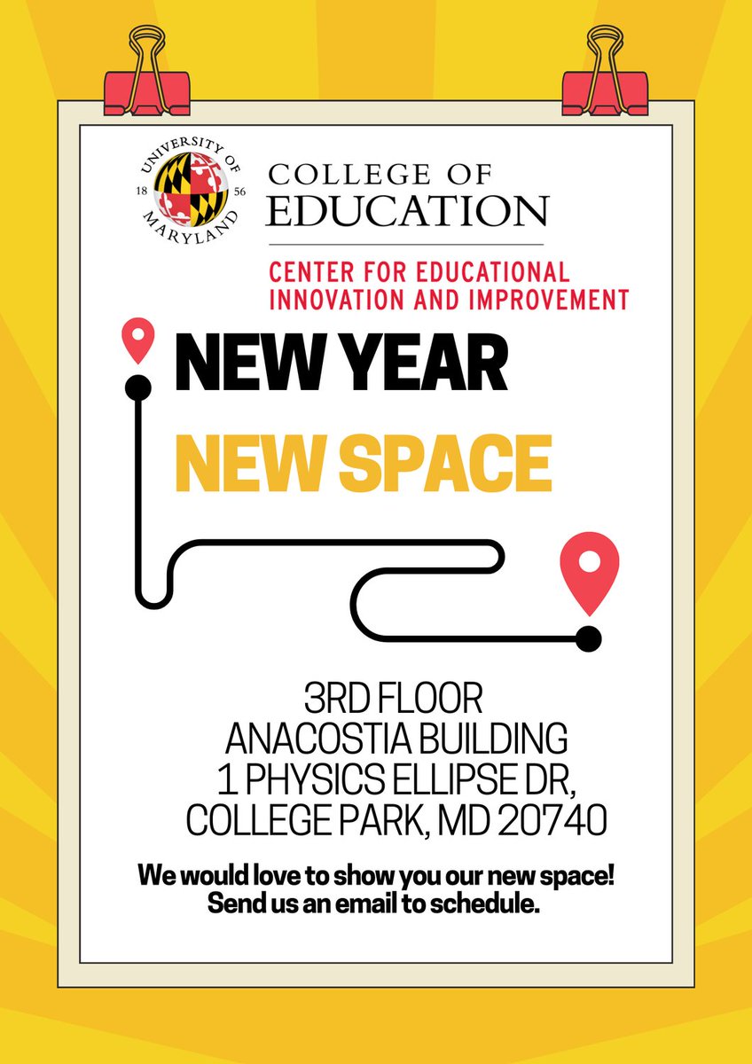 Center for Educational Innovation and Improvement (@ceii_umd) on Twitter photo 