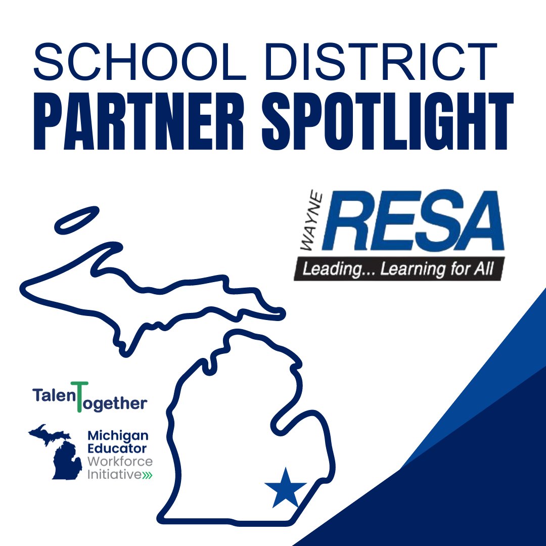 Today, we want to recognize Wayne Regional Educational Service Agency. We are extremely grateful for their support and collaboration across initiatives as we work together to shape a brighter future for education in Michigan.